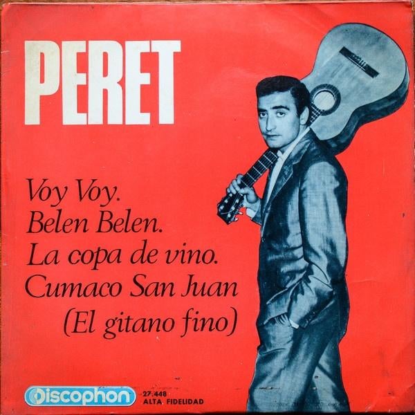 Peret - La Copa De Vino (EP Single), Cd's en Dvd's, Vinyl Singles, Gebruikt, Fotohoes, EP, 1960 - 1969, Latin en Salsa, 7 inch