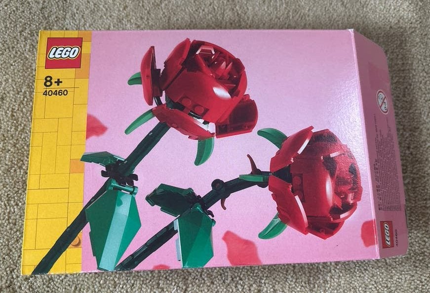 LEGO Rozen (40460) - compleet met doos en boekje, Kinderen en Baby's, Inclusief instructies, Overige thema's, Lego, Ophalen of Verzenden