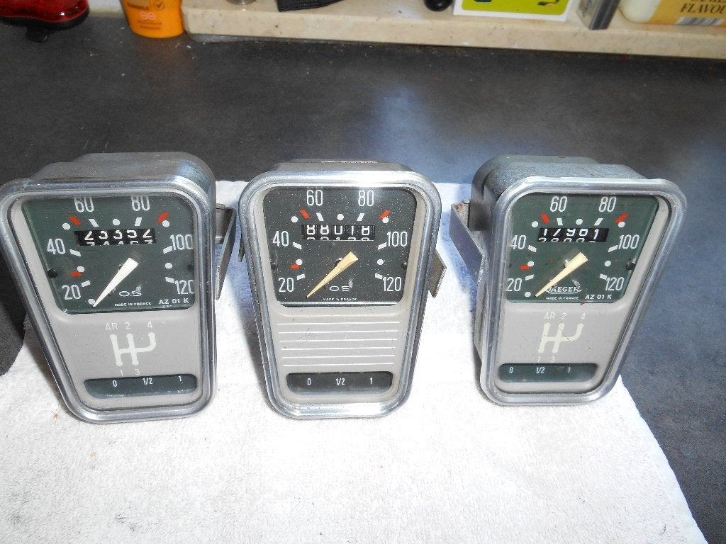 Kilometertellers 3 stuks Citroen 2 pk cv, Auto-onderdelen, Ophalen, Gebruikt, Citroën