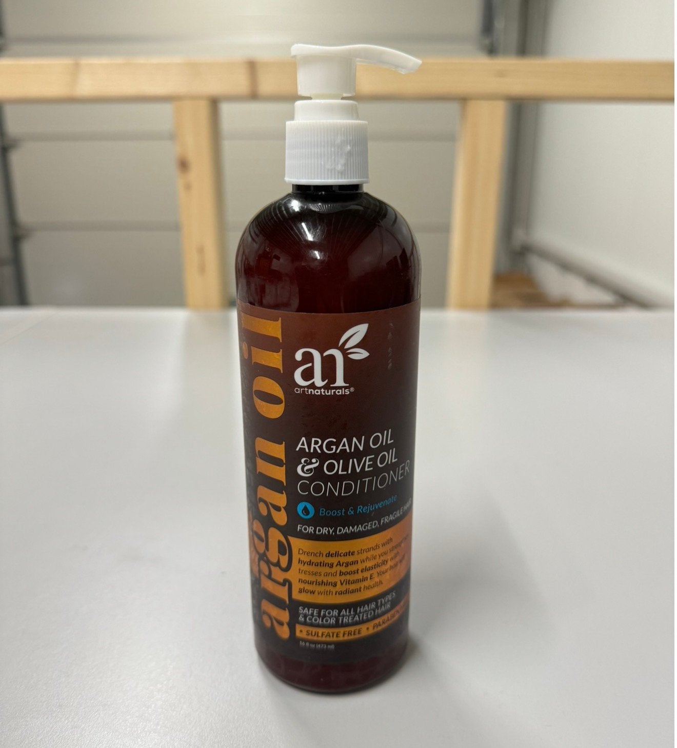 Artnaturals Arganolie & Olijfolie Conditioner 473 ml - evt 2, Nieuw, Shampoo of Conditioner, Ophalen of Verzenden, H