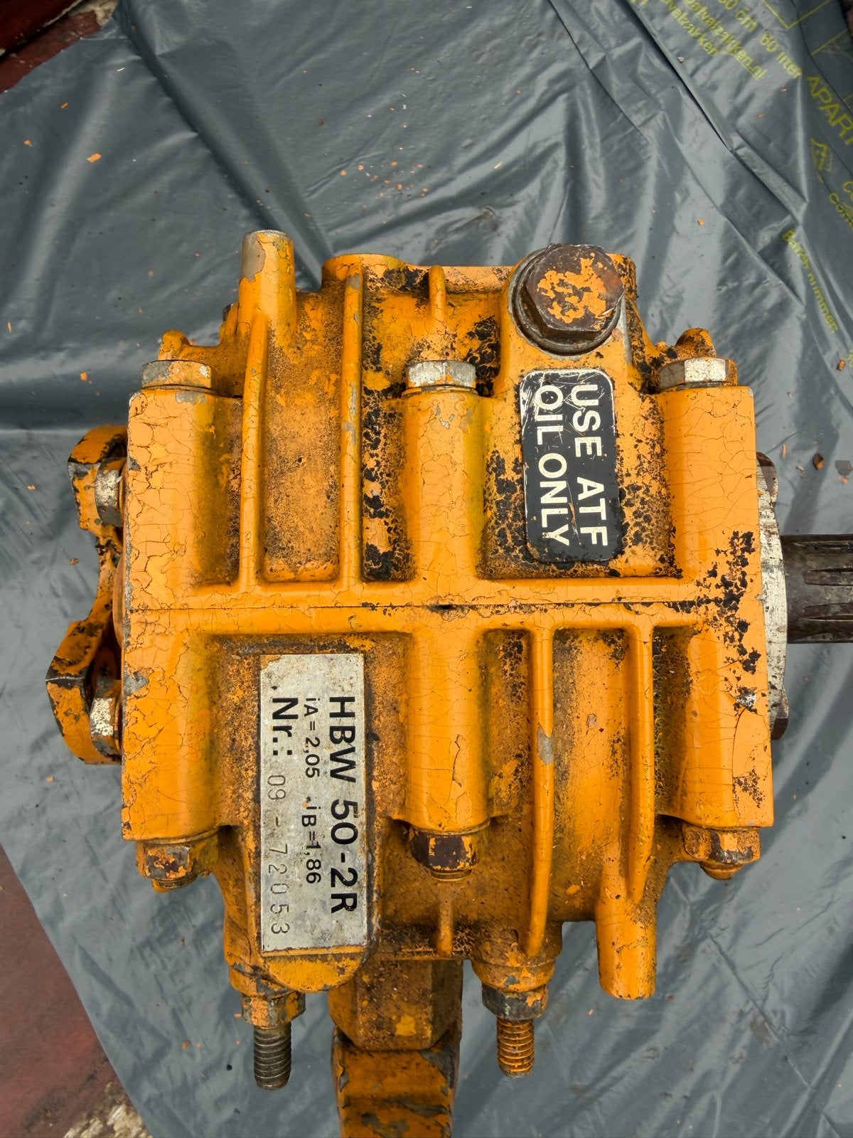 Hurth HBW 50-2R keerkoppeling (slipt vooruit), Ophalen of Verzenden, Gebruikt, Motor en Techniek, Motorboot