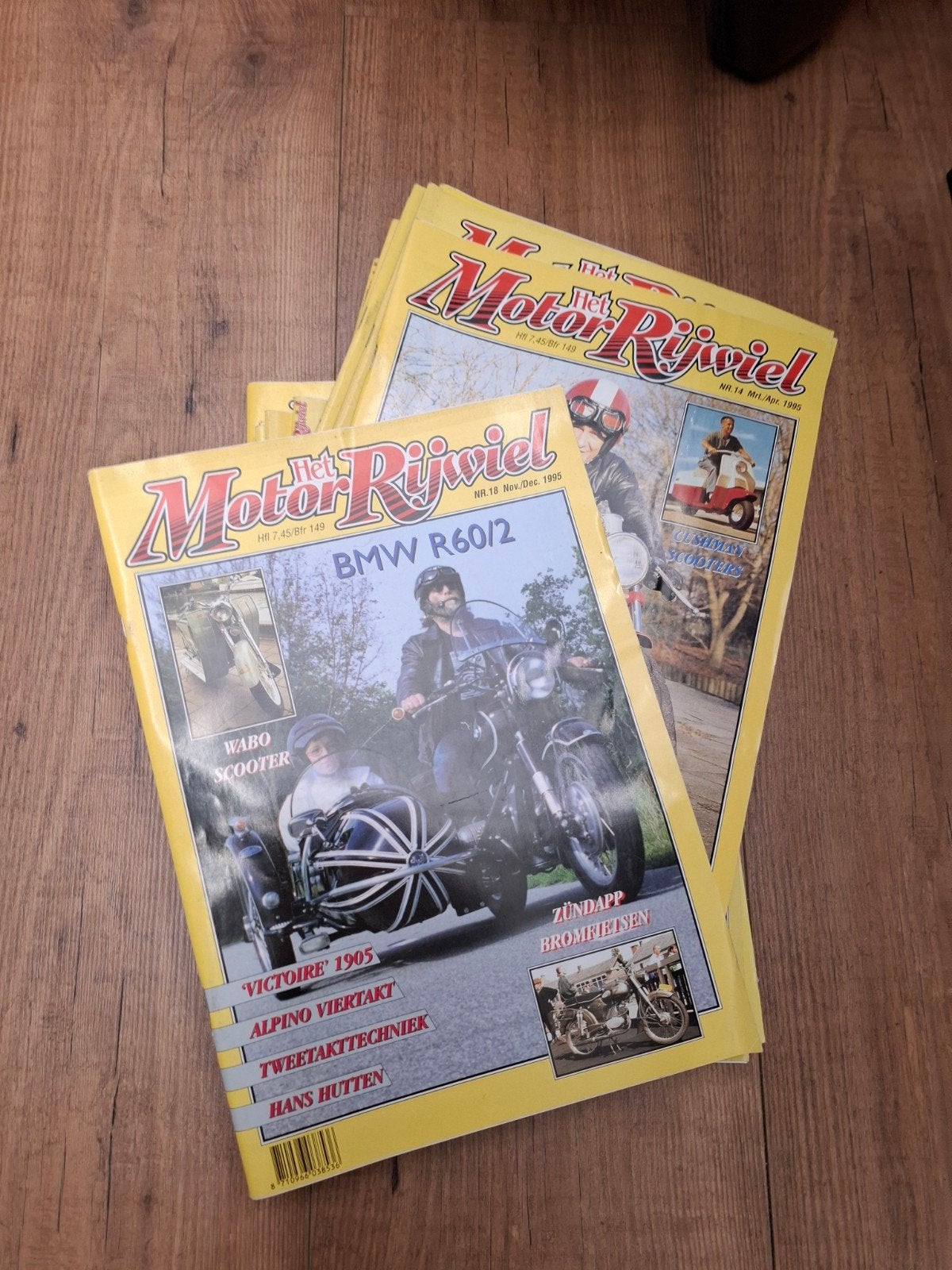 Motorrijwiel het motorblad voor klassieke motoren, Boeken, Ophalen
