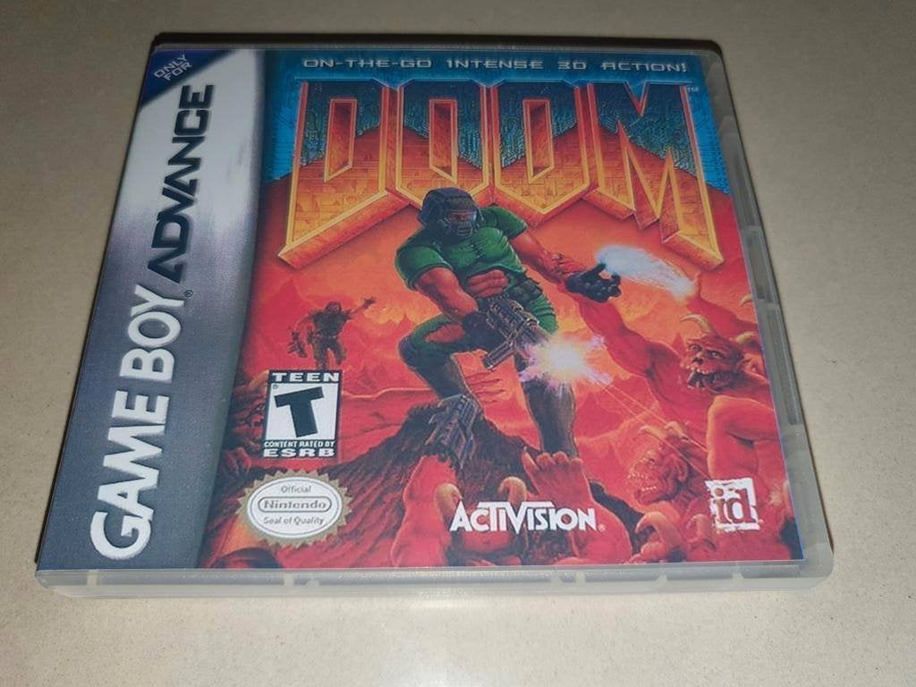 Doom Game Boy Advance GBA Game Case, 1 speler, Verzenden, Zo goed als nieuw, Vanaf 3 jaar