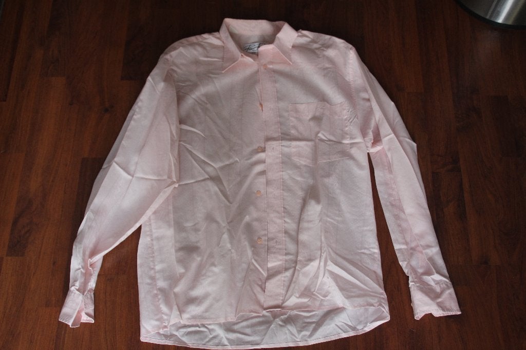 blouse roze met werkje rian rucci, Kleding | Heren, Ophalen of Verzenden, Gedragen, Roze, Halswijdte 39/40 (M)