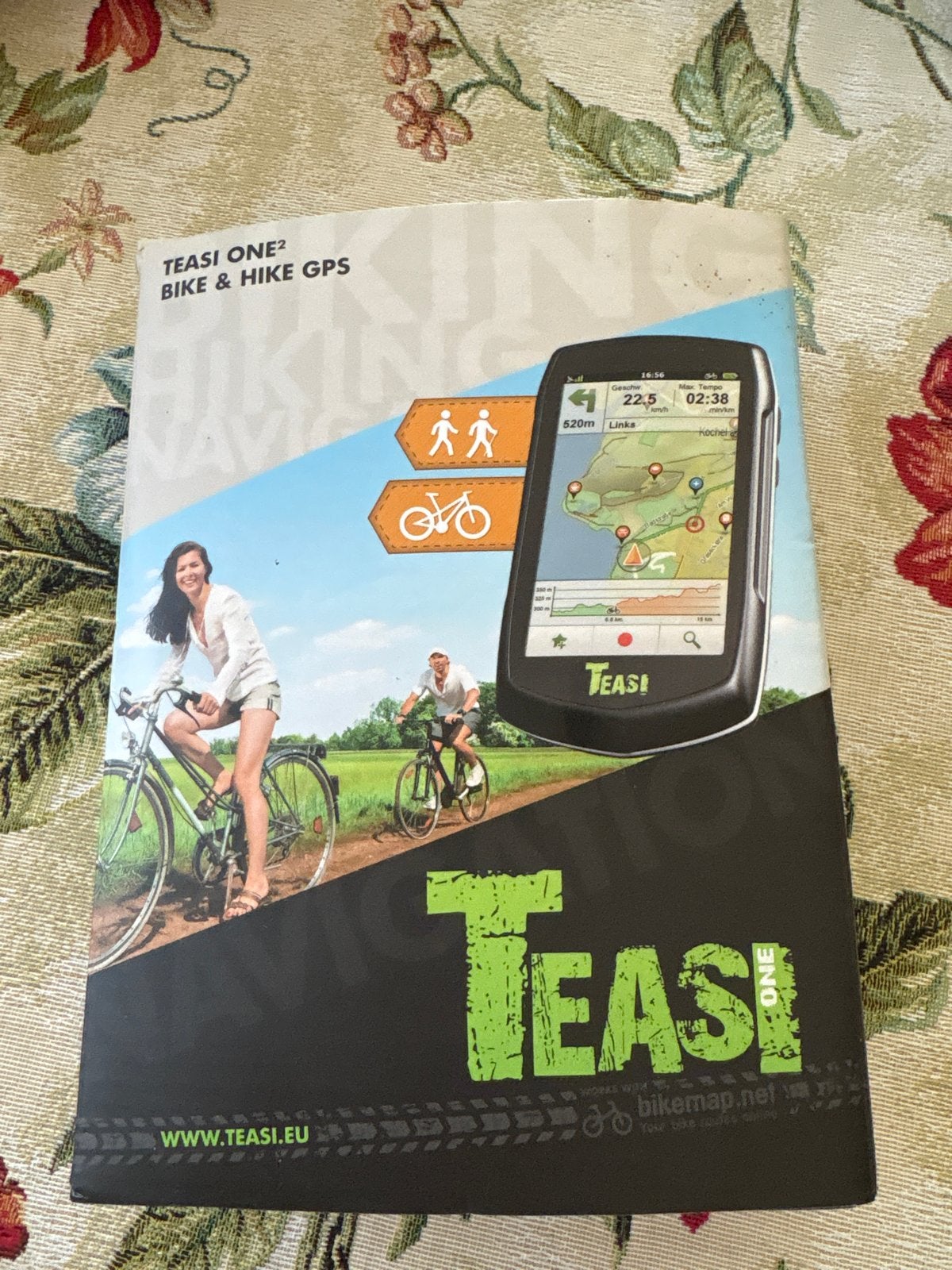 Teasi One 2 Bike & Hike GPS Navigatie - Zo goed als nieuw, Ophalen of Verzenden, GPS, Zo goed als nieuw