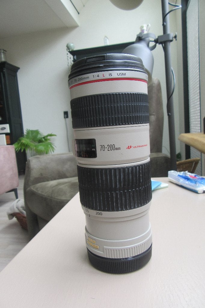 Canon EF 70-200 f4 is L USM, Ophalen of Verzenden, Zo goed als nieuw, Telelens, Zoom