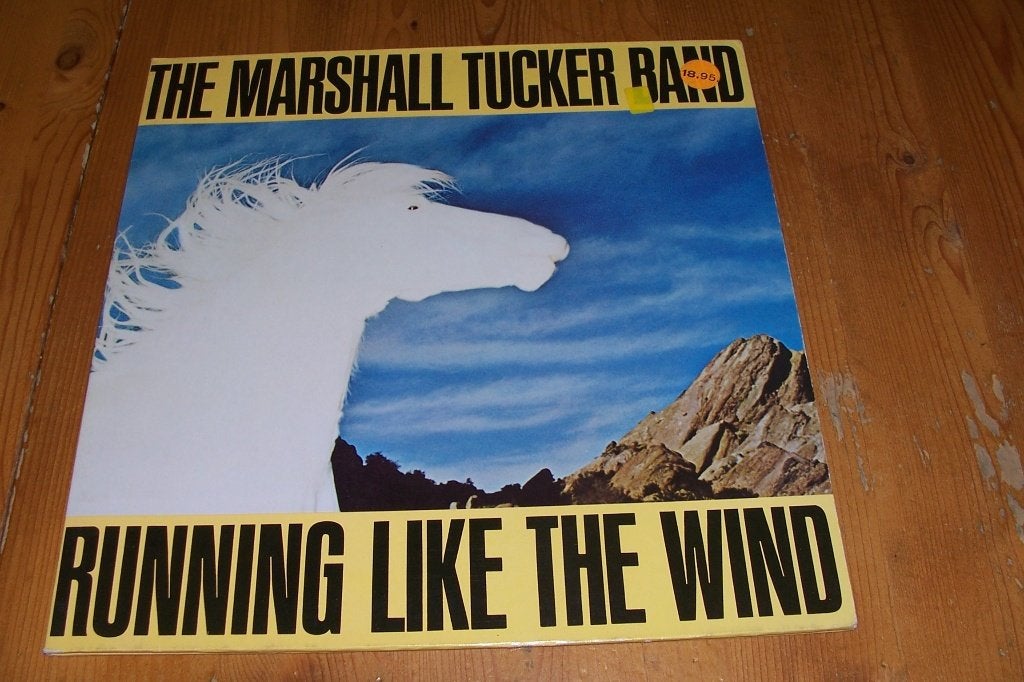 The Marshall Tucker Band – Running Like The Wind lp, LP, Gebruikt, Ophalen of Verzenden, 12 inch
