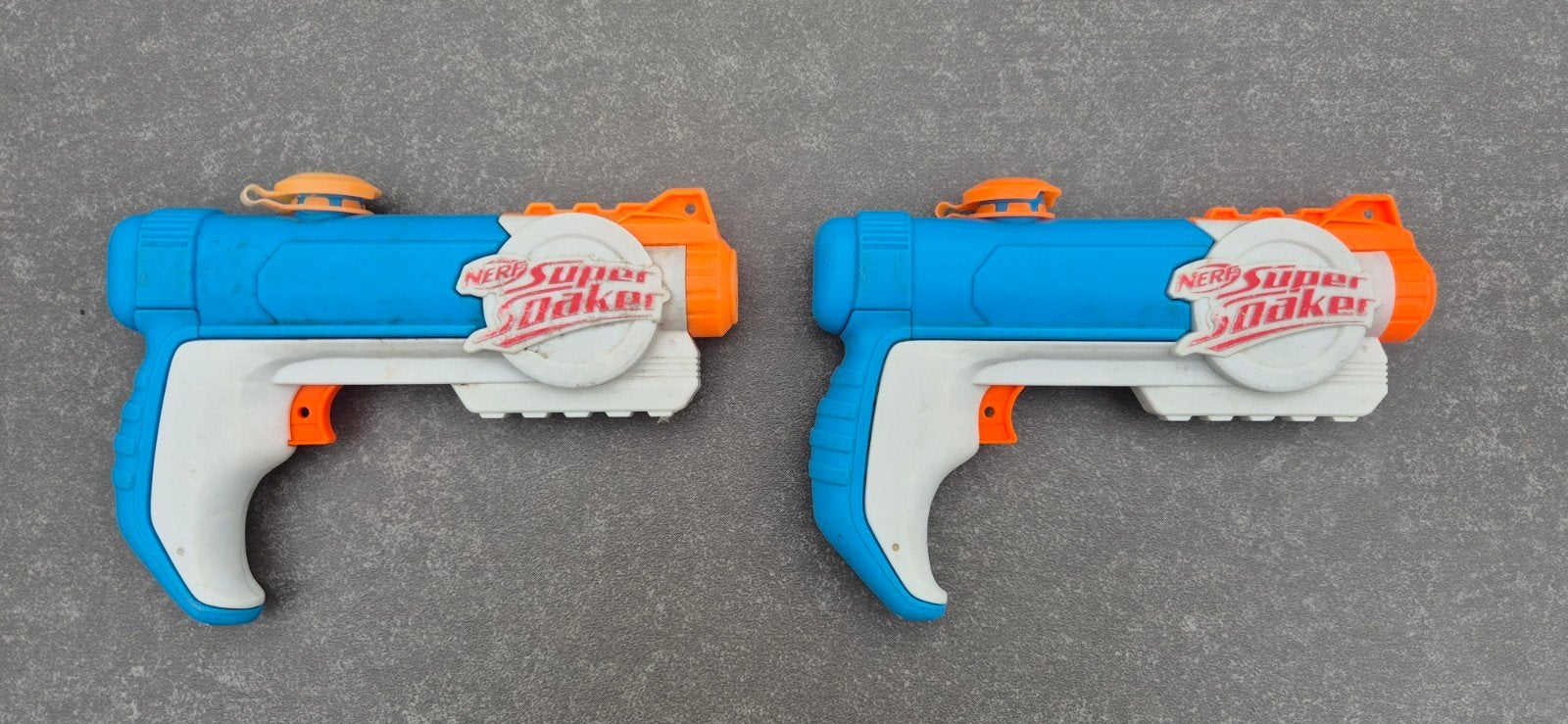 2x Nerf Super Soaker waterpistooltjes, Ophalen of Verzenden, Gebruikt
