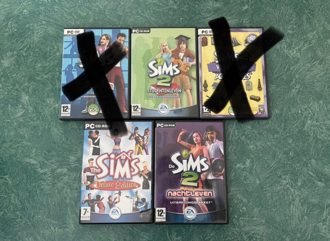 Sims 2 uitbreidingen, 1 speler, Ophalen of Verzenden, Zo goed als nieuw, Vanaf 12 jaar