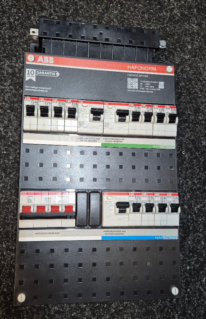 2dehands ZGAN 3 FASE METERKAST ABB, Verzenden, Zo goed als nieuw, Overige typen