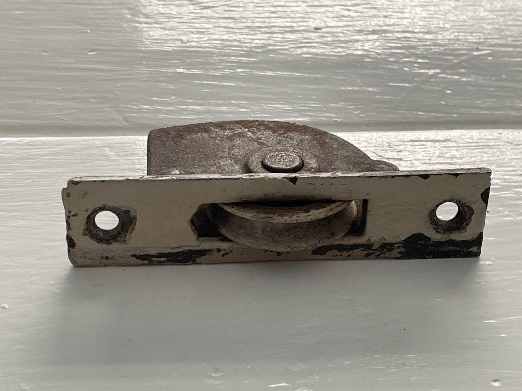 Katrol voor antiek schuifraam, Doe-het-zelf en Verbouw, Kozijnen en Schuifpuien, Gebruikt, Minder dan 75 cm, Raamkozijn, Ophalen of Verzenden
