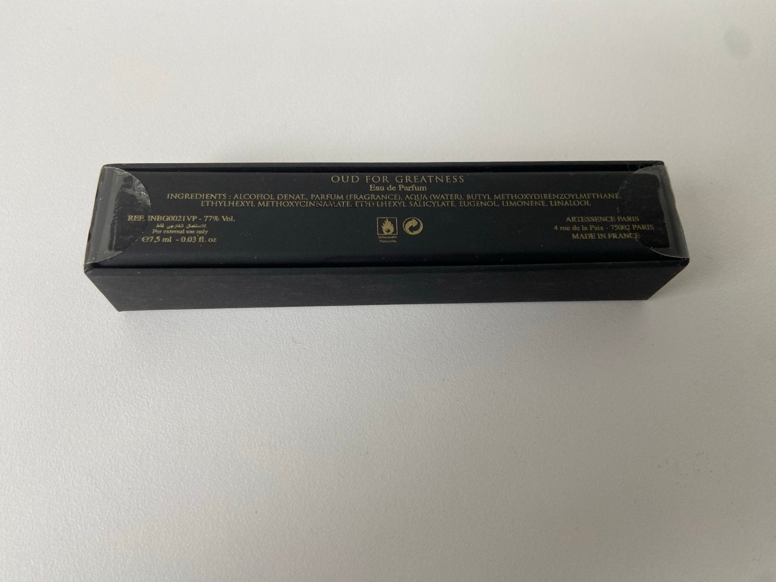 Nieuwe Initio Oud for Greatness Eau de Parfum 7.5ml travel s, Verzenden, Nieuw