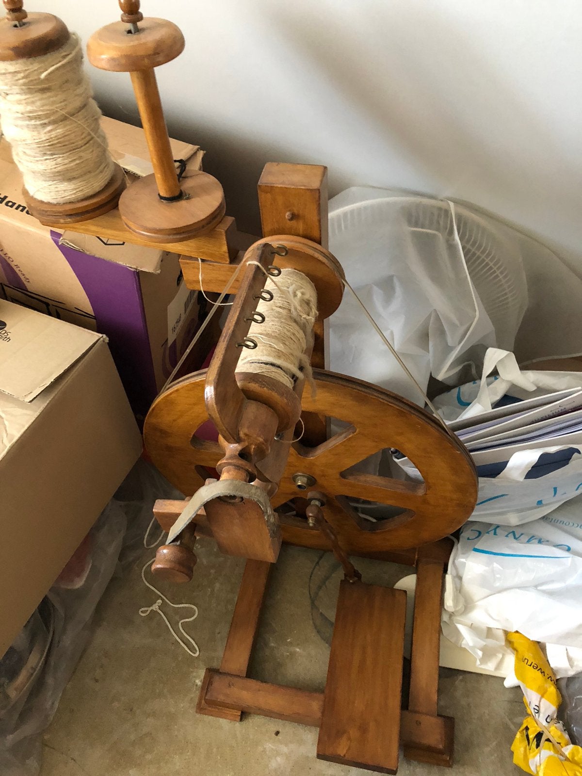 Spinnewiel, Ophalen, Zo goed als nieuw, Spinnewiel