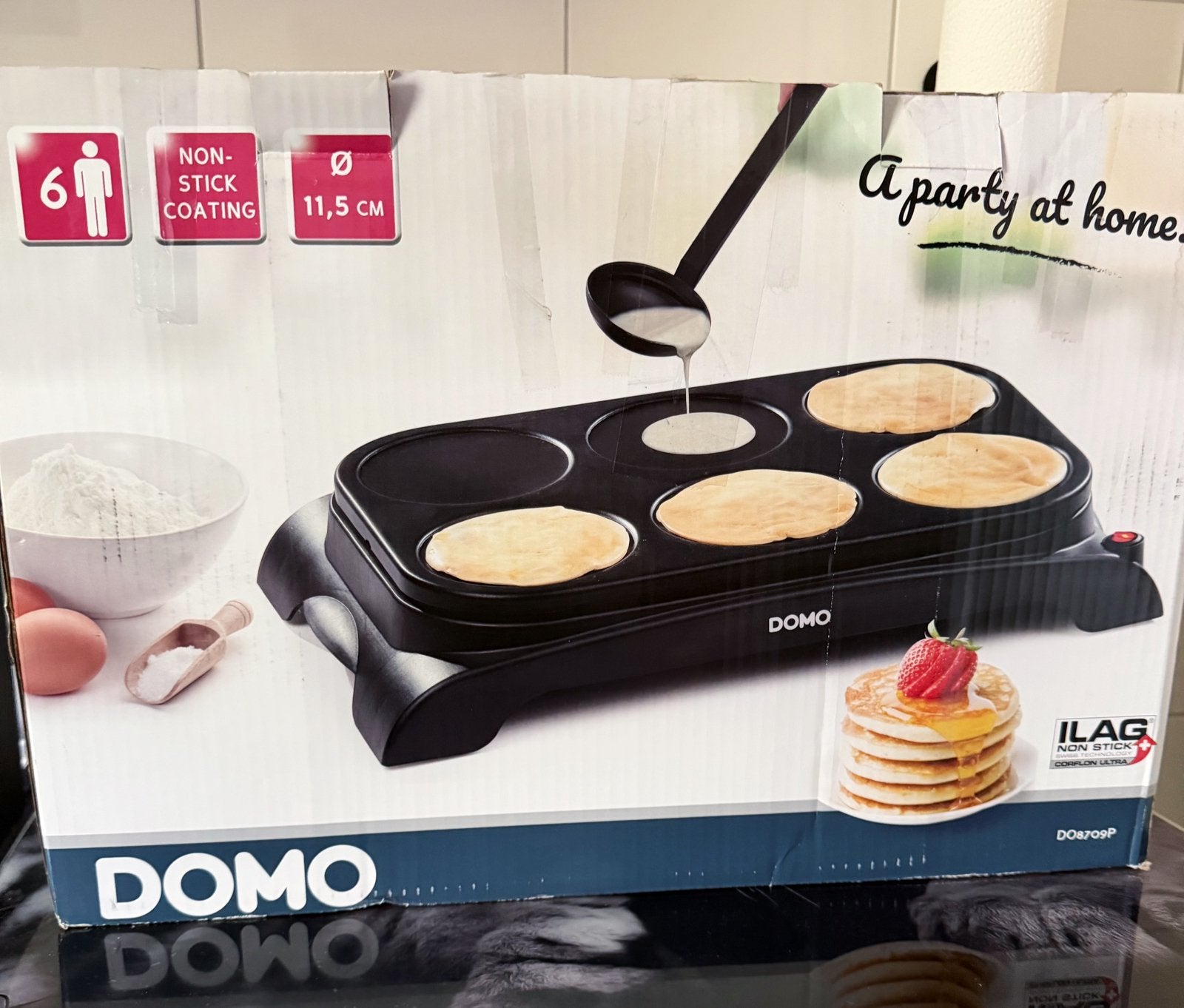 Pannenkoek gourmet, Witgoed en Apparatuur, Gourmetstellen, Ophalen, Gebruikt, 4 t/m 7 personen