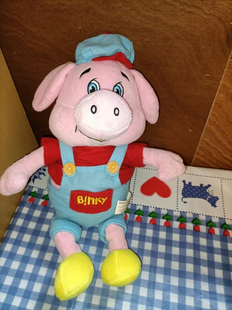Binky knuffel Malkenschoten Apeldoorn 40 cm nieuwe versie, Ophalen of Verzenden, Zo goed als nieuw, Overige typen