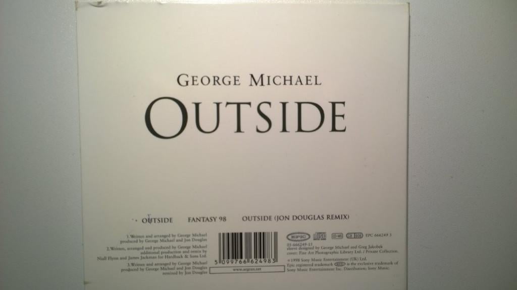 George Michael - Outside, Ophalen of Verzenden, Zo goed als nieuw, Pop