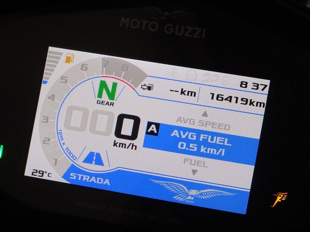 Moto Guzzi V85TT V 85 TT ABS, Motoren, Traction Control, Bedrijf, Meer dan 35 kW, Toermotor