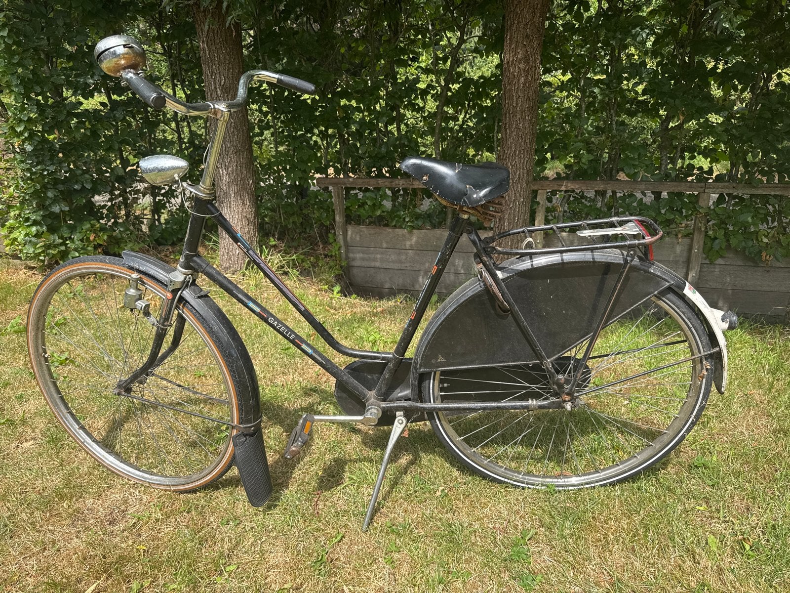 Gazelle Impala damesfiets - Klassiek model, 53 tot 56 cm, Ophalen, Gebruikt, Terugtraprem