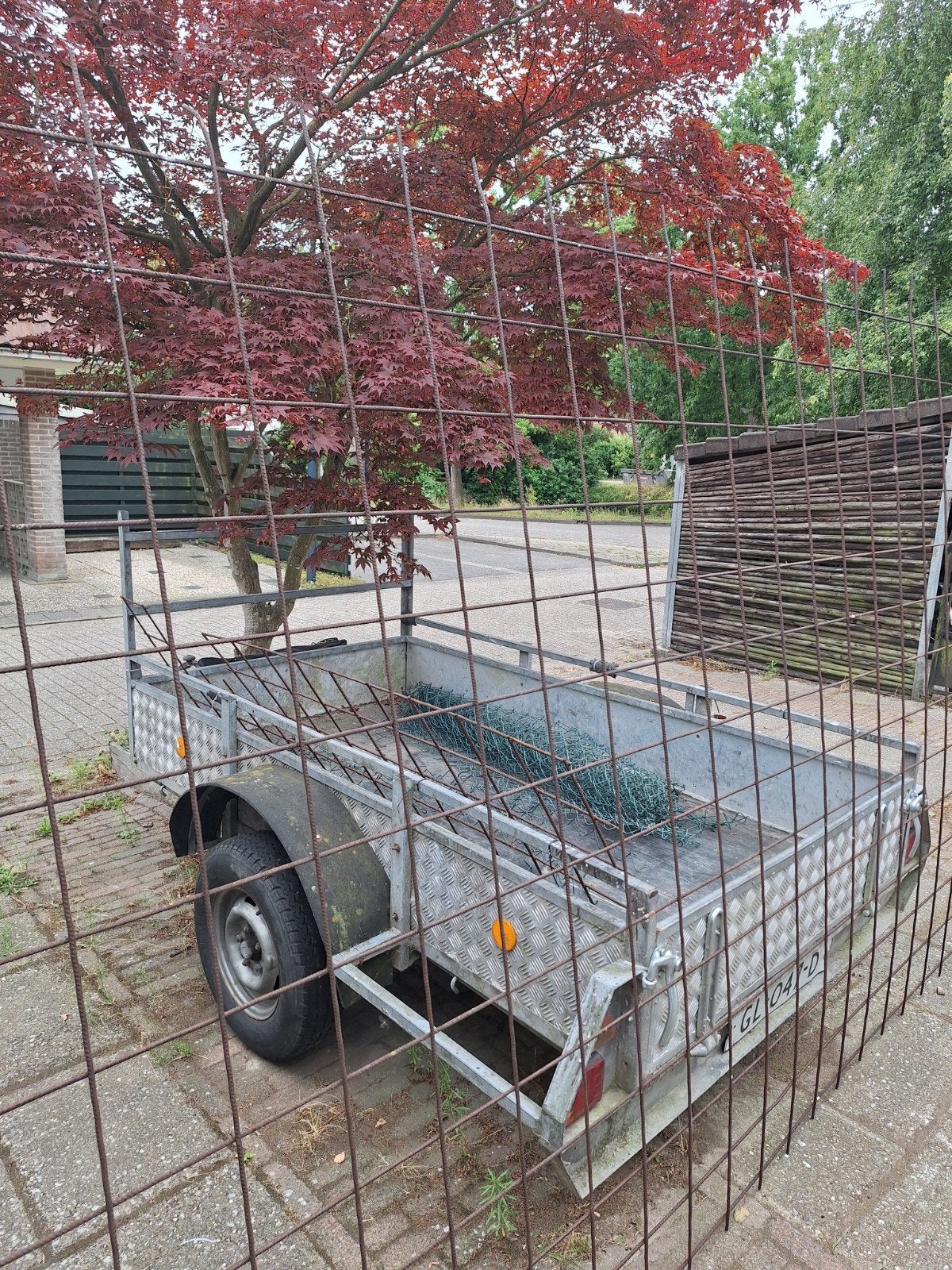 betongaas bouwstaalmat 2 x 2,90  6mm, Ophalen