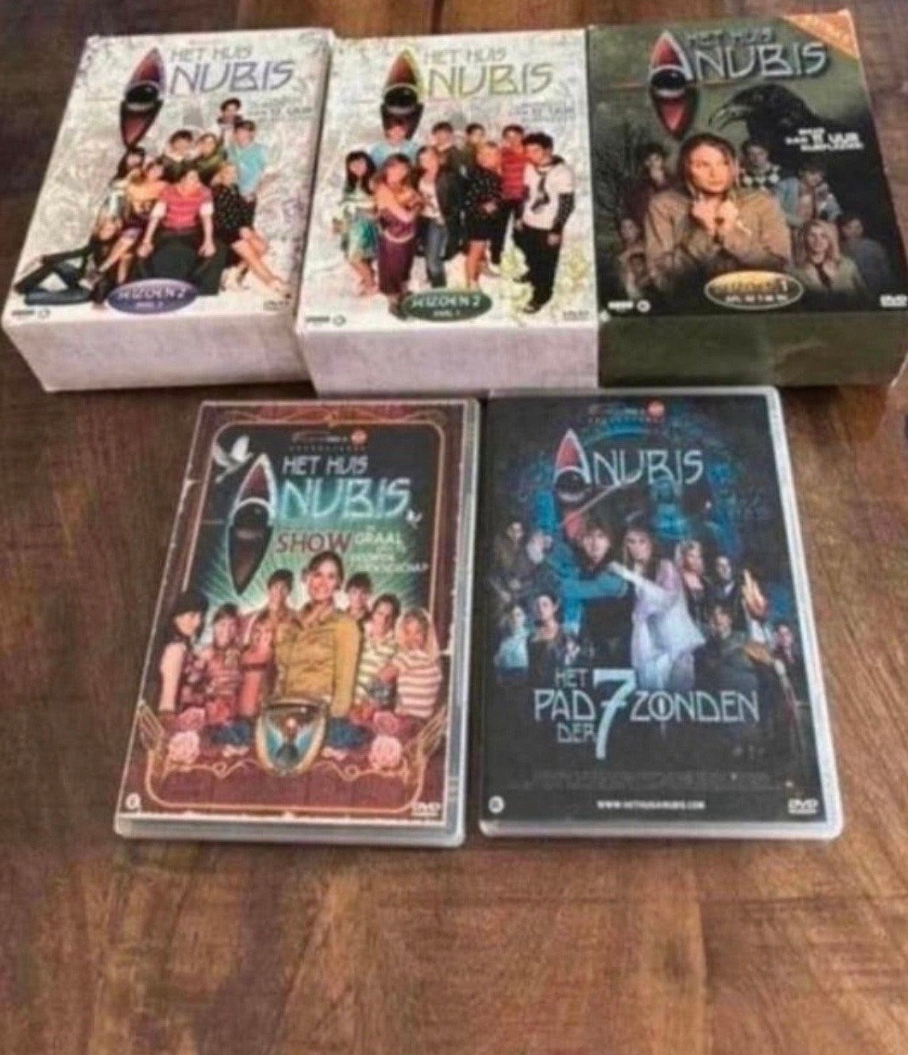 Het Huis Anubis DVD Boxen en Films - Complete Collectie, Ophalen, Gebruikt, Seizoen 1, Alle leeftijden