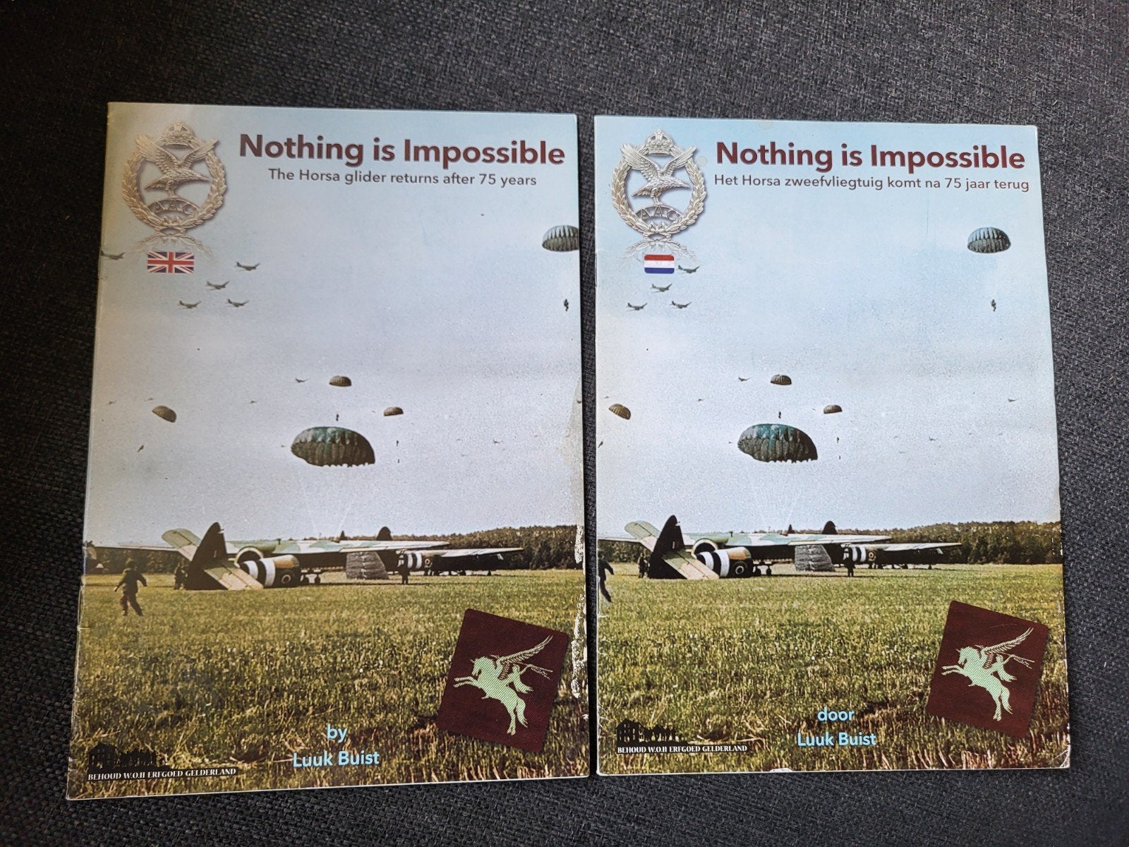 Nothing is Impossible Horsa 75jaar Ned en Eng, Ophalen of Verzenden, Zo goed als nieuw