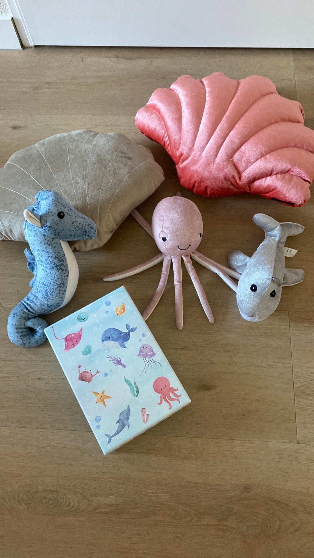 Accessoires kinderkamer oceaan zeemeermin, Ophalen, Zo goed als nieuw, Wanddecoratie