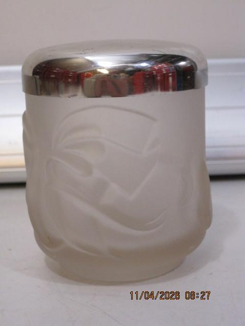 lalique glazen potje 9/8 cm anais anais cacharel (385), Ophalen of Verzenden