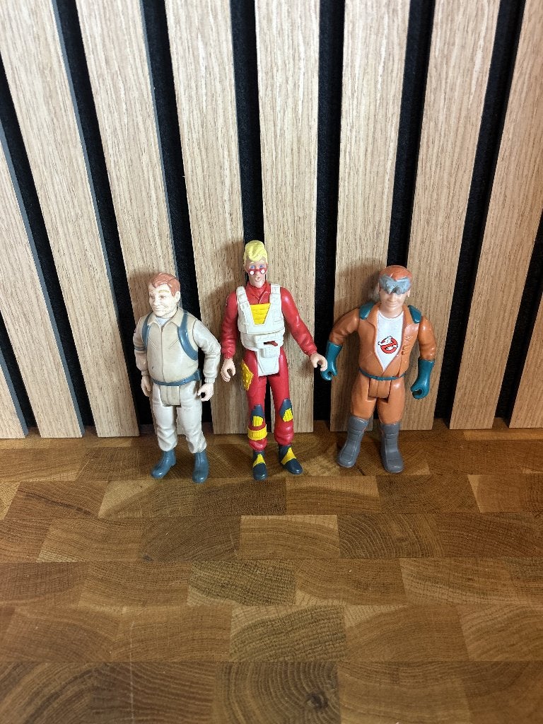 3 ghostbusters actiefiguren jaren '80, Ophalen of Verzenden, Gebruikt