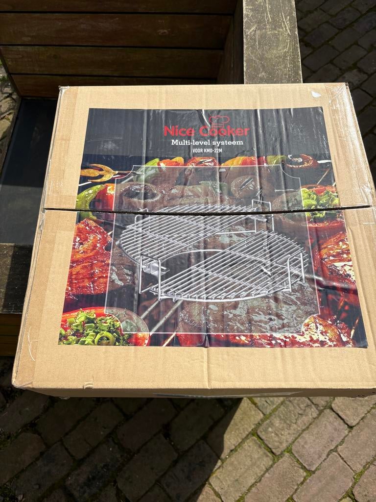 Nice Cooker Multi-level systeem kamado KMD-22 NC, Ophalen of Verzenden, Nieuw