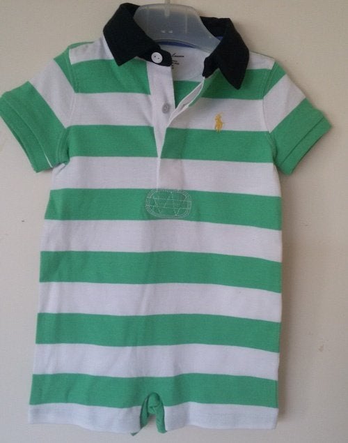 Maat 62 Groen/wit Ralph Lauren pakje NIEUW, Nieuw, Ophalen of Verzenden, Pakje, Jongetje