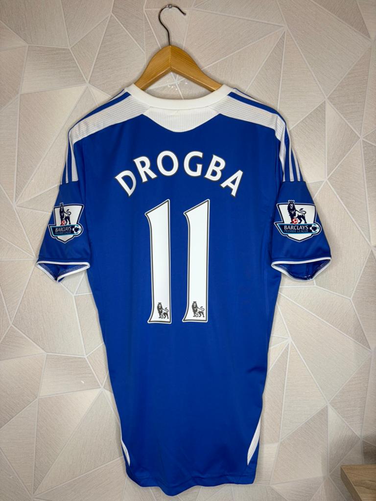 Chelsea Thuis 2011/2012 Drogba, Sport en Fitness, Voetbal, Zo goed als nieuw, Shirt, Maat M, Ophalen of Verzenden