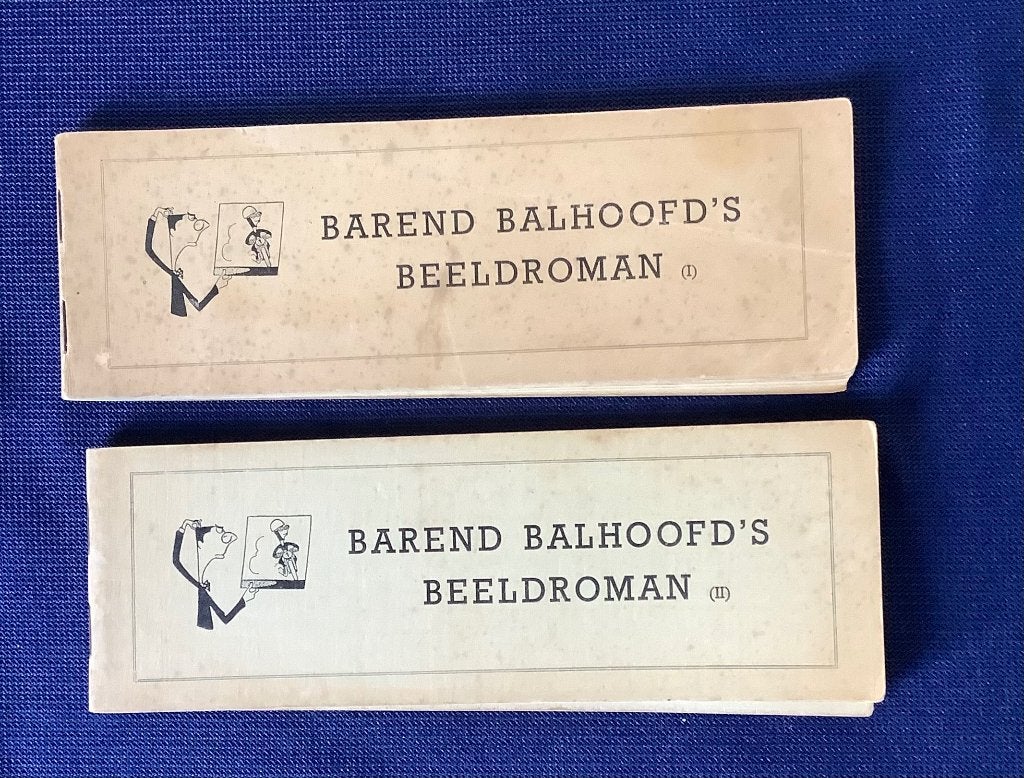 Barend Balhoofd's Beeldroman I & II - Zeldzame Uitgave, Gelezen, Ophalen of Verzenden, Marius Rietdijk, Meerdere stripboeken