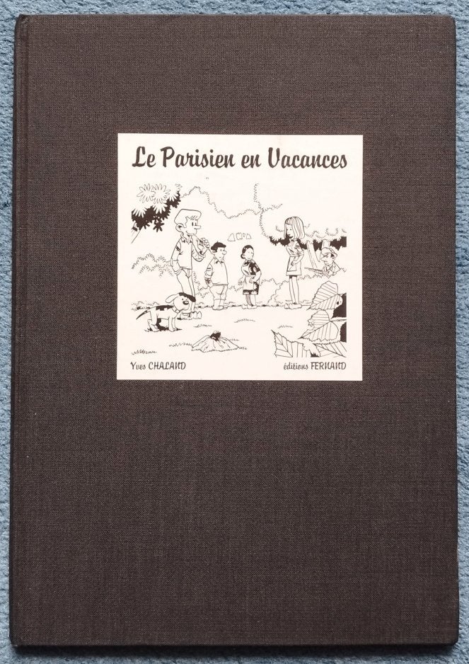 Yves Chaland - Le Parisien en Vacances, Gen. oplage 500 ex., Boeken, Eén stripboek, Ophalen of Verzenden, Zo goed als nieuw, Yves Chaland