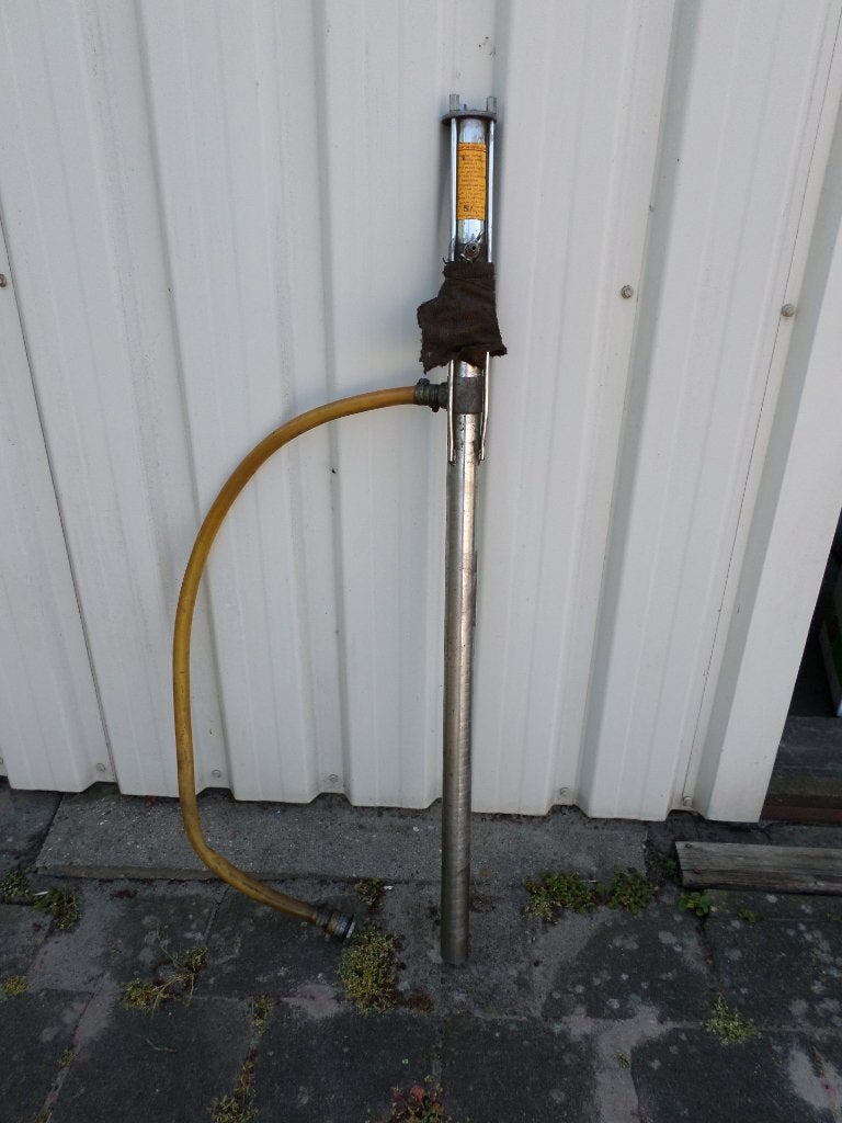 Vloeistofpomp, Ophalen, Gebruikt