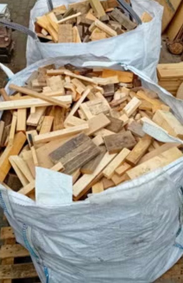 stookhout/haardhout, Minder dan 3 m³, Ophalen of Verzenden, Overige houtsoorten, Blokken