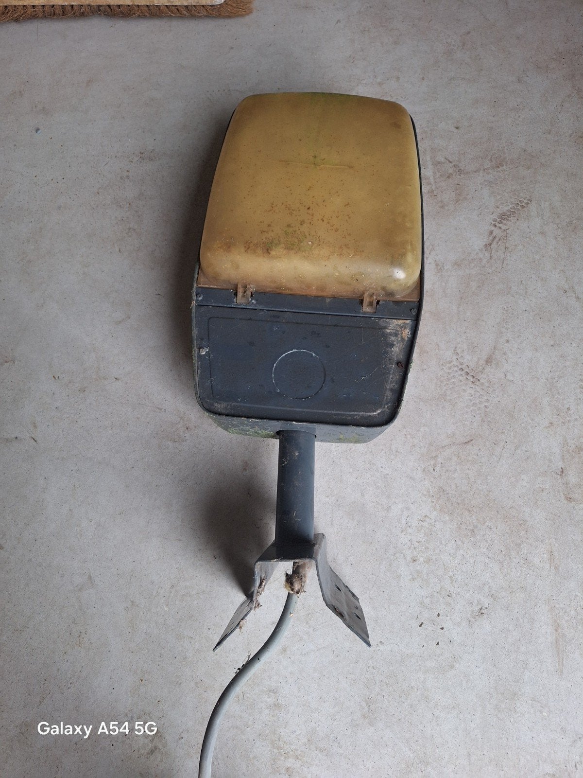 Oude straatlamp / buitenlamp  terreinverlichting, Overige merken, Gebruikt, Grijs, Industrieel