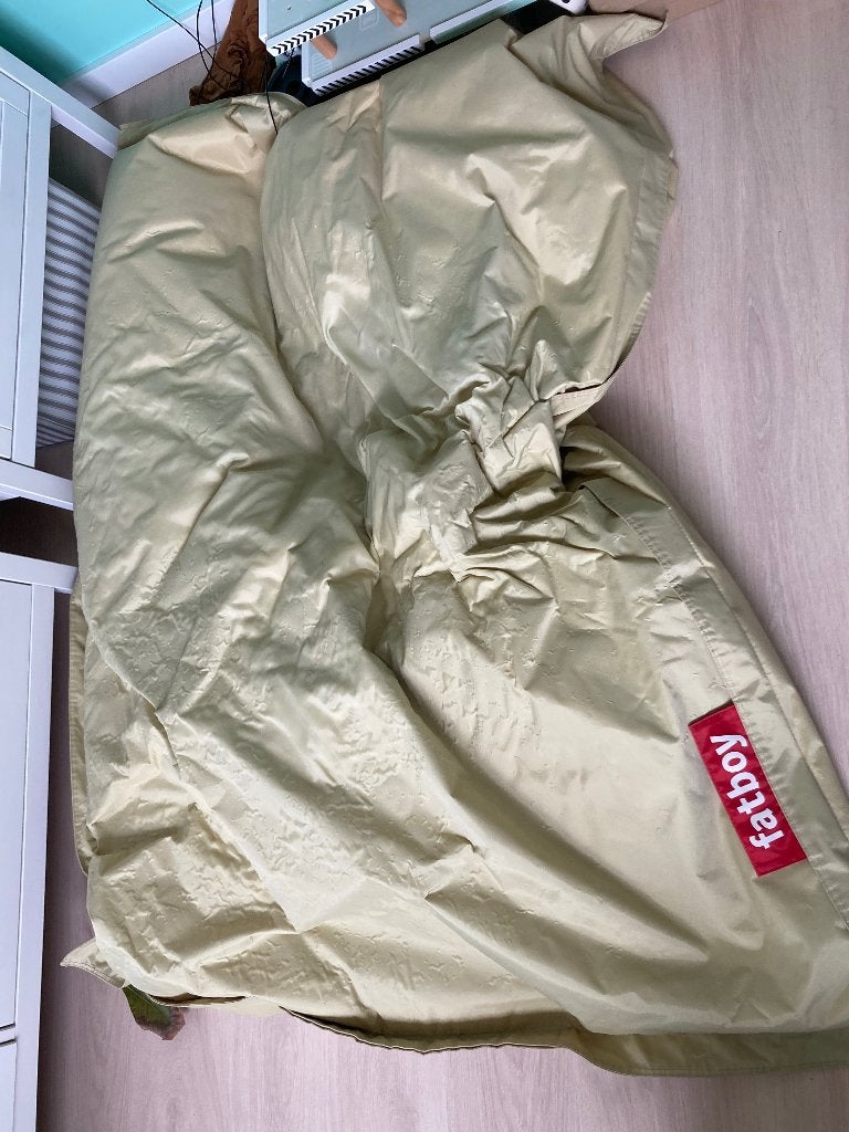 Fatboy, Ophalen, Gebruikt, Beige, Zitzak