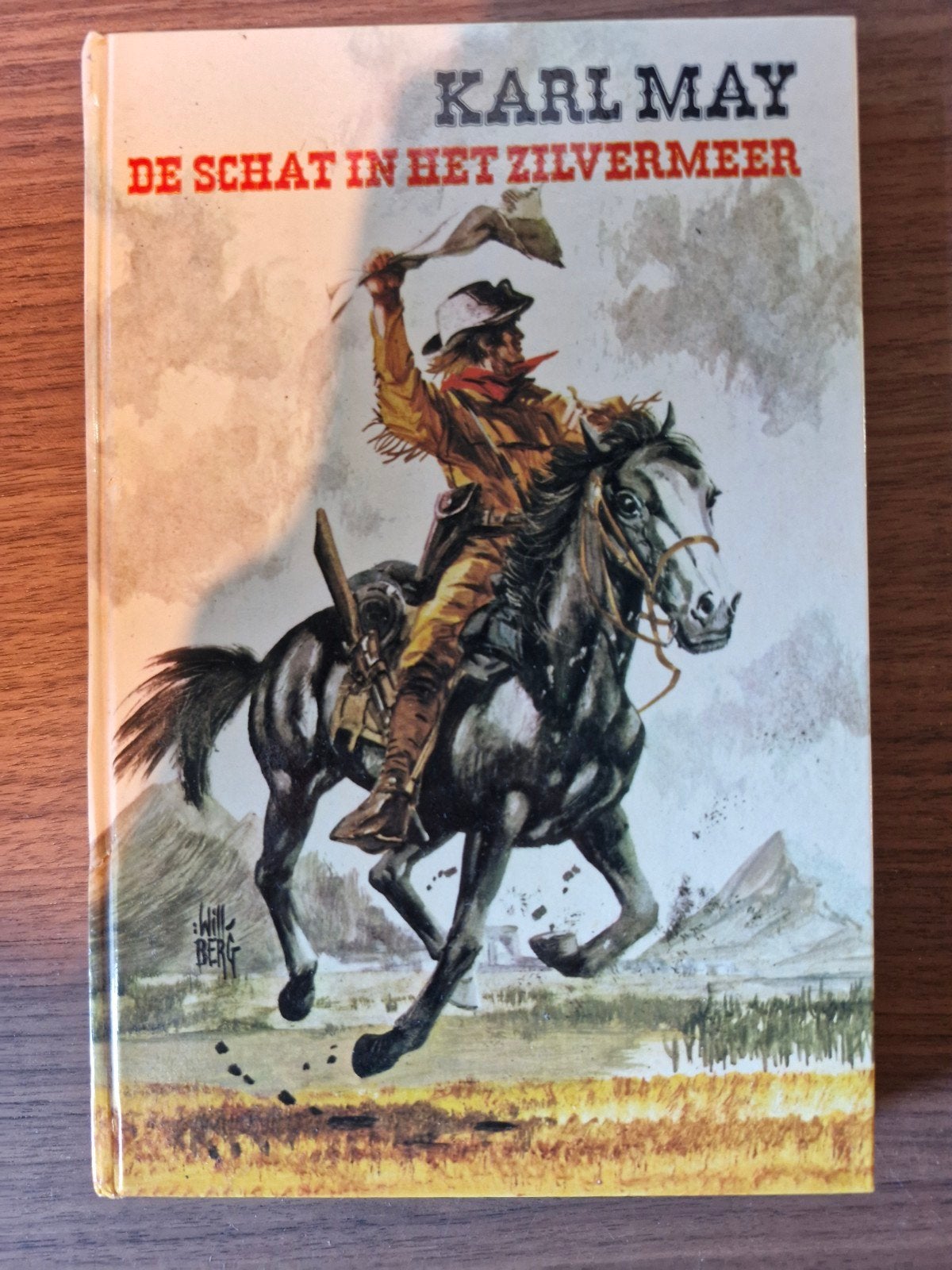 Karl May - De Schat in het Zilvermeer (Vintage Boek), Ophalen of Verzenden, Gelezen, Karl May, Fictie