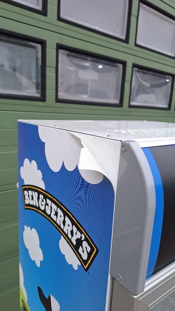 Tafelmodel vriezer, Coolpoint, verkoopvriezer Horeca, Gebruikt, 100 tot 150 liter, 45 tot 60 cm, Industriepark 2a 9351PA Leek