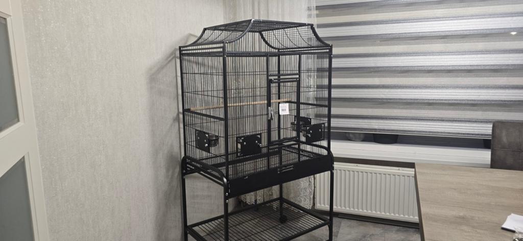 Papagaai kooi, Dieren en Toebehoren, Ophalen, Metaal, Vogelkooi
