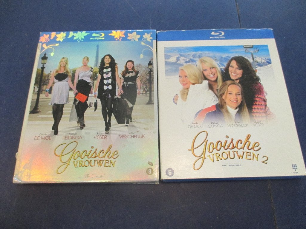 Gooische Vrouwen deel 1 en 2 (blu-ray), Vanaf 6 jaar, Ophalen of Verzenden, Gebruikt