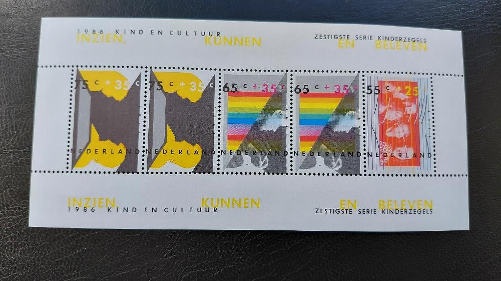 Postzegels Nederland Kinderpostzegels 1986, Verzenden, Na 1940, Postfris