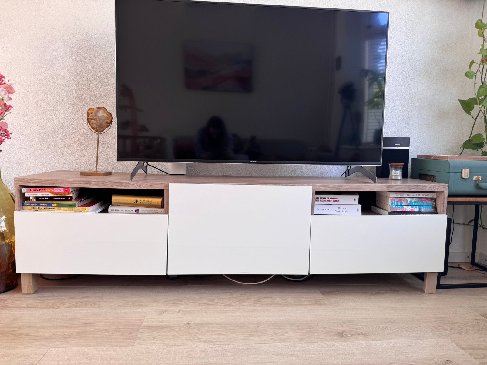 Besta tv meubel, Ophalen of Verzenden, Gebruikt, 25 tot 50 cm, Minder dan 100 cm