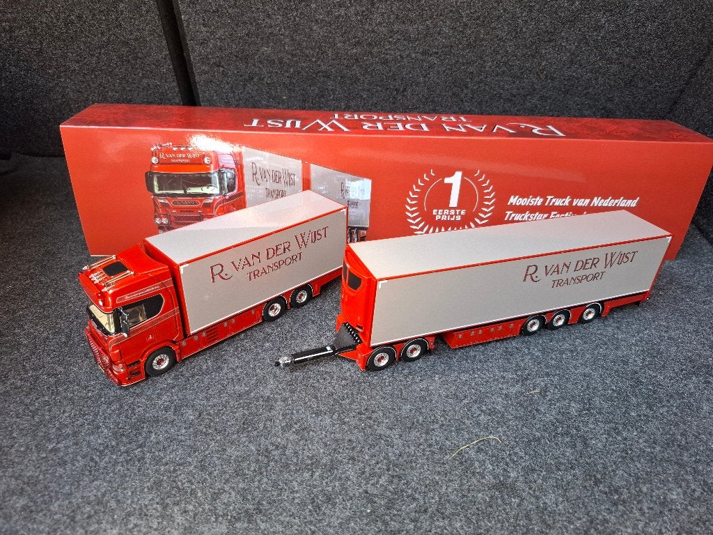 Wsi Scania LZV Van der Wijst Winnaar Truckstar 2025, Hobby en Vrije tijd, Modelauto's | 1:50, Ophalen of Verzenden, Zo goed als nieuw