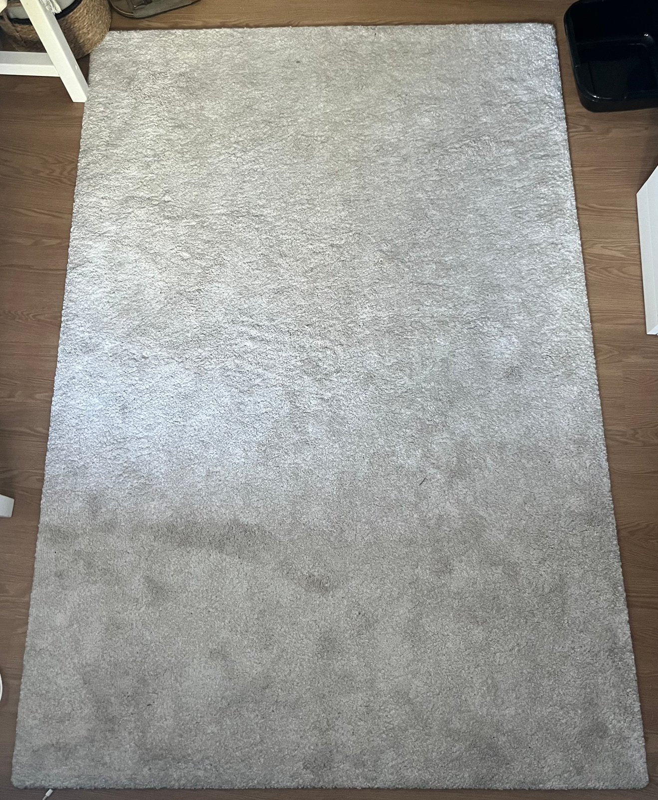 IKEA Stoense vloerkleed 133x195cm grijs, Ophalen, 100 tot 150 cm, Zo goed als nieuw, 150 tot 200 cm