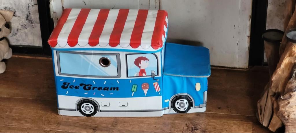 Ice cream / ijsco wagen / opberg poef / stoel, Ophalen of Verzenden