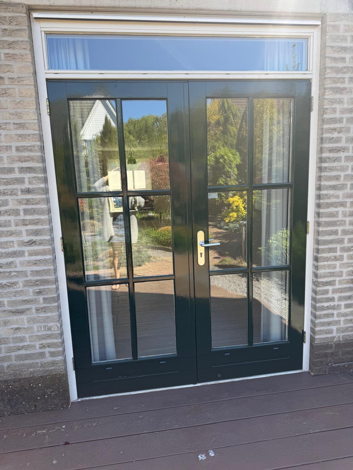 Deur 211x83 cm zonder kozijn, Doe-het-zelf en Verbouw, Deuren en Horren, Ophalen, Gebruikt, 80 tot 100 cm, Binnendeur