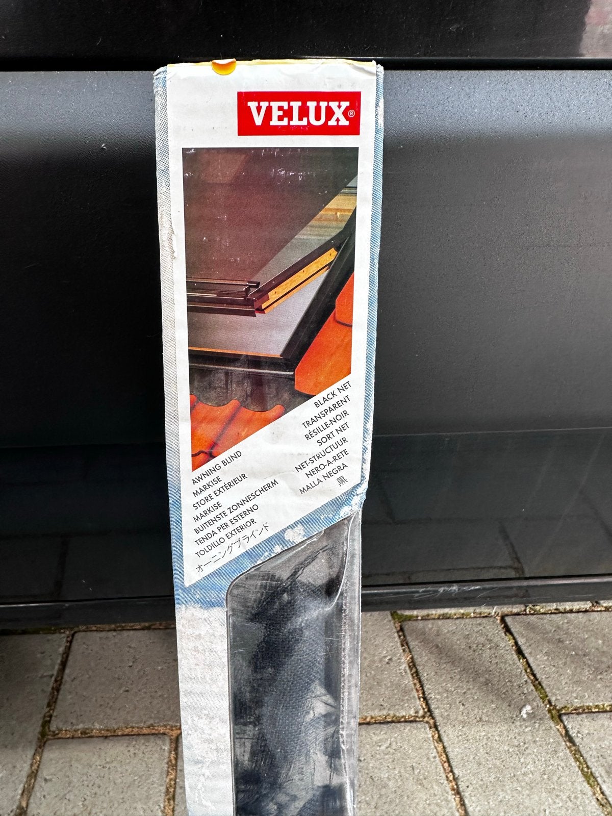 VELUX MHL F00 5060 Buitenzonwering - Nieuw in doos, Doe-het-zelf en Verbouw, Ophalen of Verzenden, Nieuw, Grijs, Minder dan 100 cm