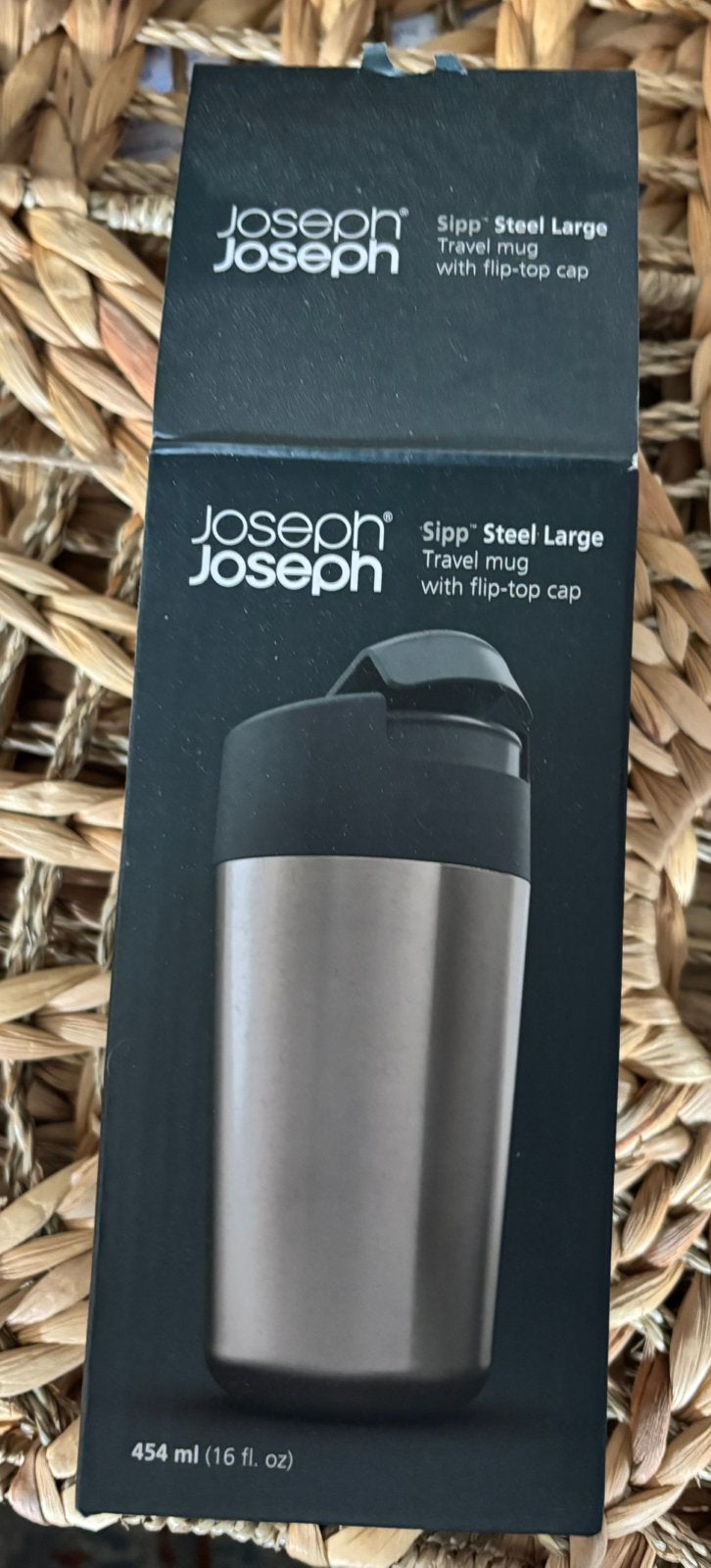 Joseph steel sip travel mug, Overige typen, Nieuw, Ophalen of Verzenden, Metaal