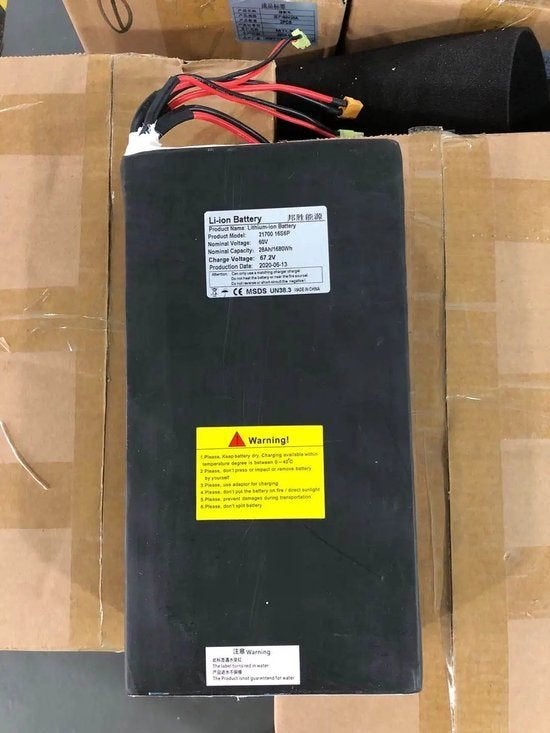 Elektrische Scooter Accu – Scooteraccu – Lithium Accu, Corvance B.V., Verzenden, Nieuw, Corvancebol@gmail.com